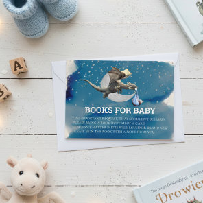 Books for Baby Shower Dragon Knight Enclosure Card