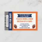 Books For Baby, Sports, Football Baby Shower