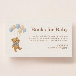 Books For Baby We Can Bearly Wait Enclosure Card