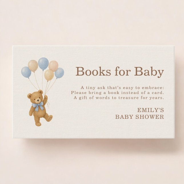 Books For Baby We Can Bearly Wait Enclosure Card (Creator Uploaded)
