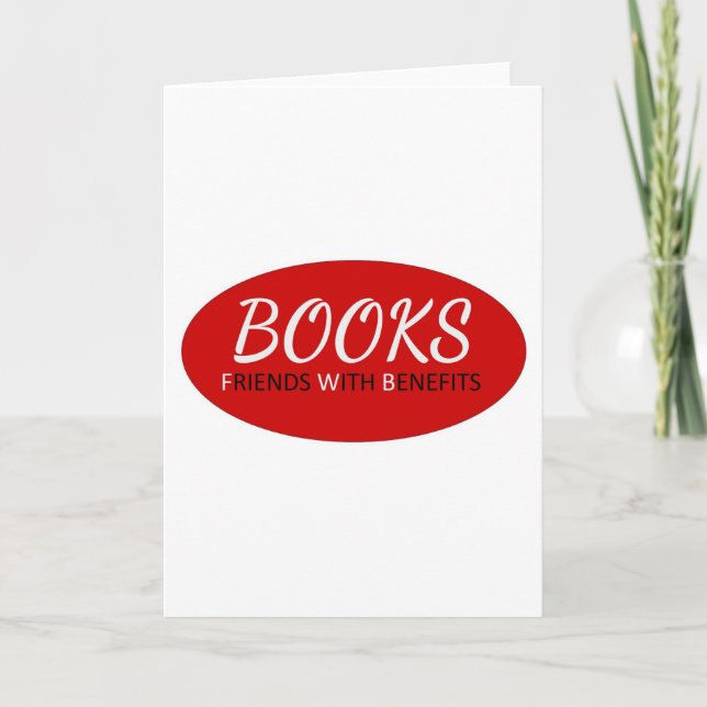 Books - Friends With Benefits Card (Front)