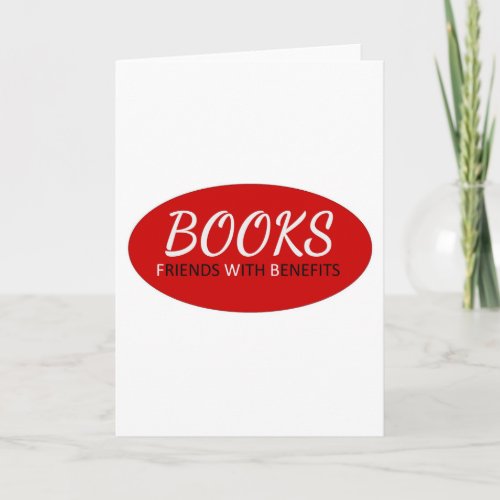 Books _ Friends With Benefits Card