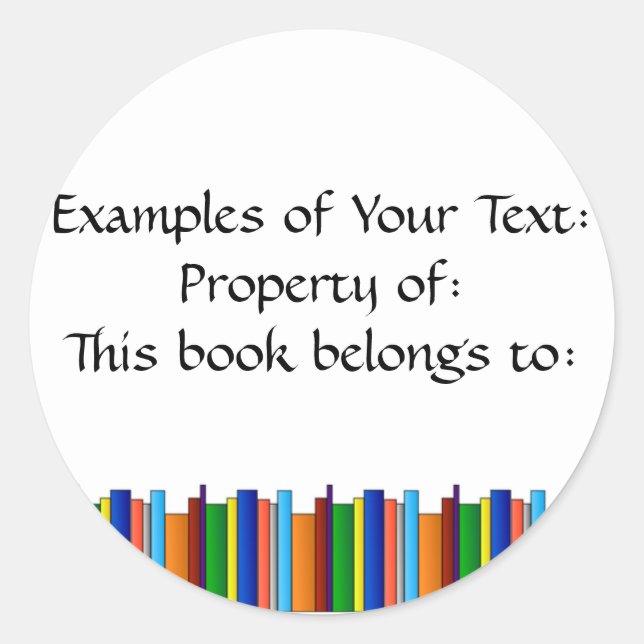 Books Galore Sticker (Front)