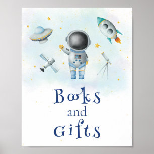 Books & Gifts Space Astronaut Boy rockets stars Poster