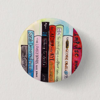 Books I Like/Love Pinback Button