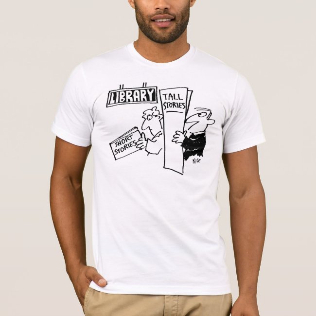 Books in a Library Librarian Fun T-Shirt