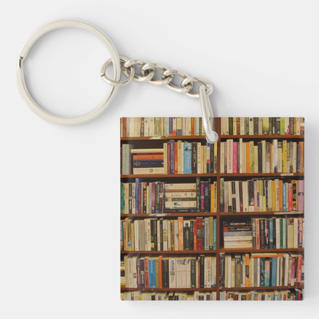 Books in the library  keychain (Front)