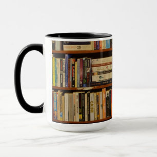 Books in the library  mug
