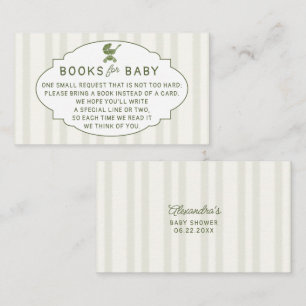 Books Insert Coffee Brewing Brunch Baby Shower