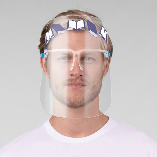 Books Library Reading Face Shield (Insitu)