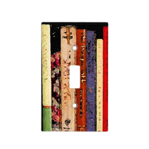 Books Light Switch Plates