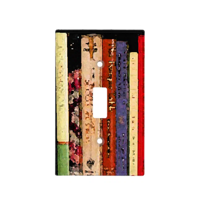 Books Light Switch Plates Zazzle