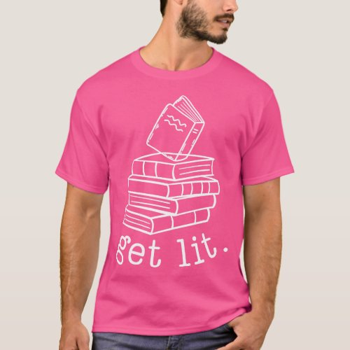 Books Lover Birthday Gift For Readers T_Shirt