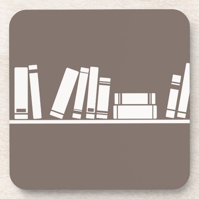 Books lovers! drink coaster (Front)