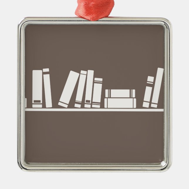 Books lovers! metal ornament (Front)