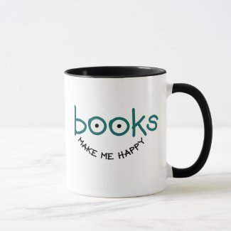 Books Make Me Happy Mug