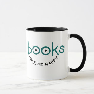 Books Make Me Happy Mug