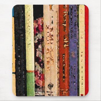 Books Mouse Pad by Bebops at Zazzle