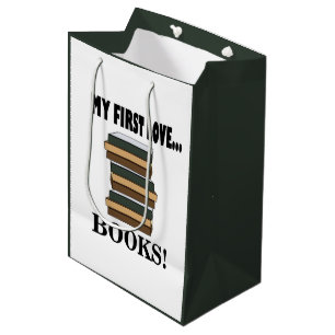 Books My First Love Books  Medium Gift Bag