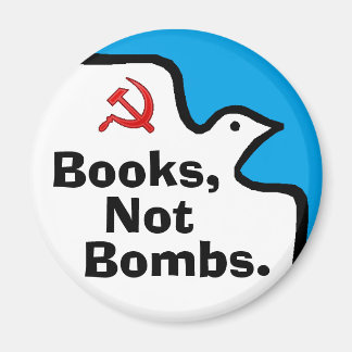 "Books, Not Bombs." Magnet