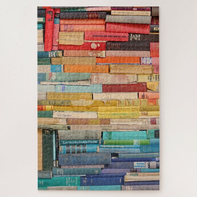Books of all colors jigsaw puzzle (Vertical)