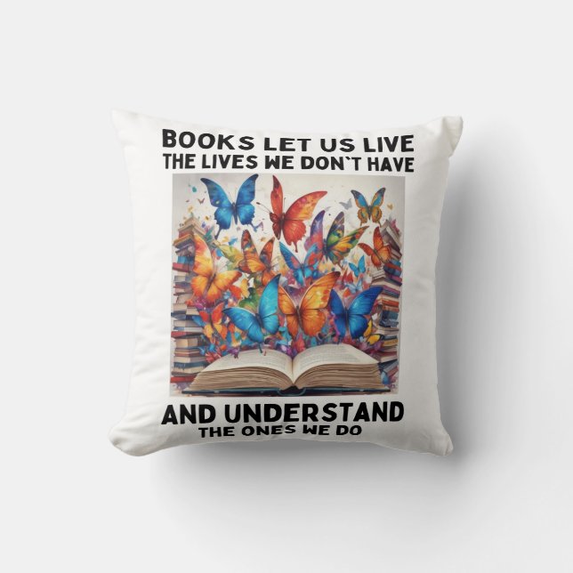 Books of Life Pillow (Front)
