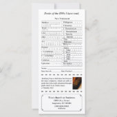 Books of the Bible check off list (Back)