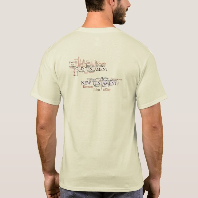 Books of the Bible T-Shirt (Back)