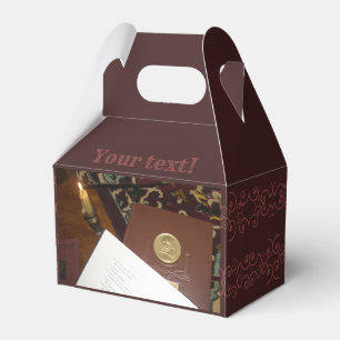 Books of the last century favor boxes