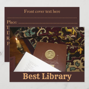 Books of the last century invitation