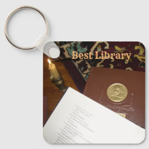 Books of the last century keychain