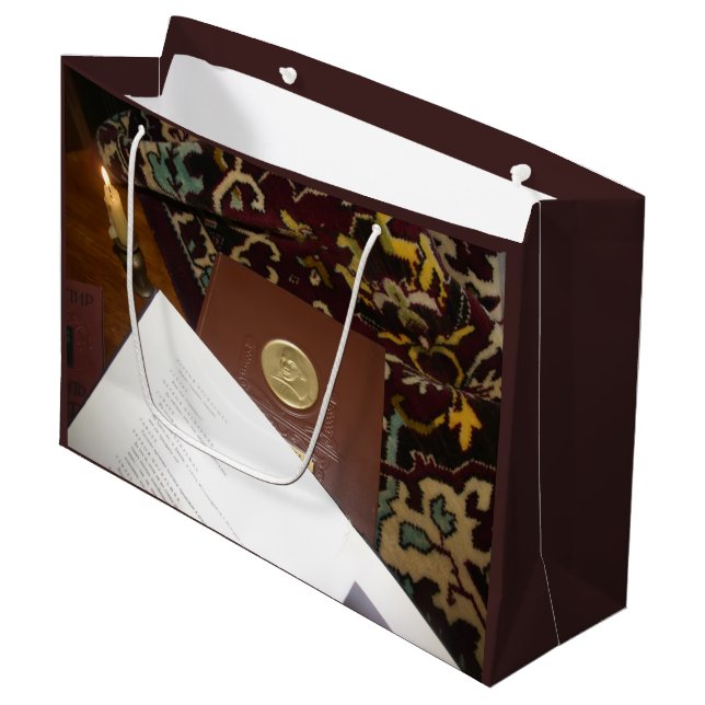 Books of the last century large gift bag (Front Angled)