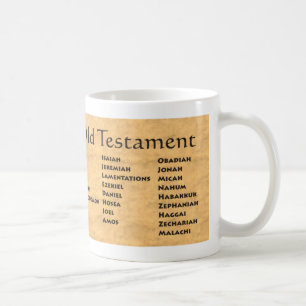 Books of the Old Testament Coffee Mug