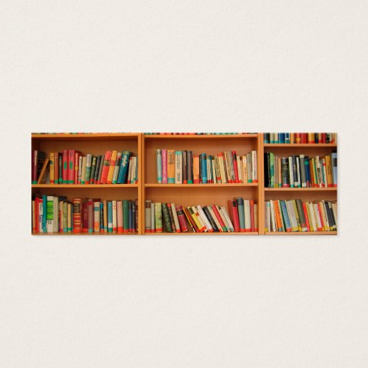 Books on Bookshelf Background (Front)