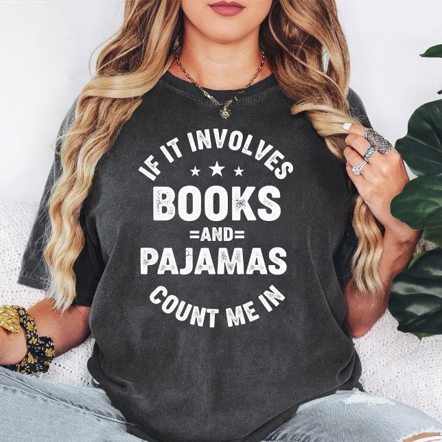 Books & Pajamas Count Me In Reader Tee (Creator Uploaded)