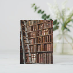 Books Postcard | Zazzle