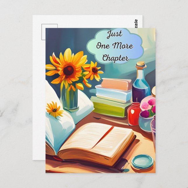 Books, Postcard for Postcrossing (Front/Back)