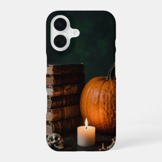 Books Pumpkin and Skull Autumn Case