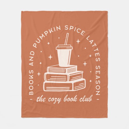 Books  Pumpkin Spice Season Fleece Blanket