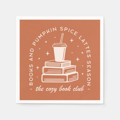 Books  Pumpkin Spice Season Napkins