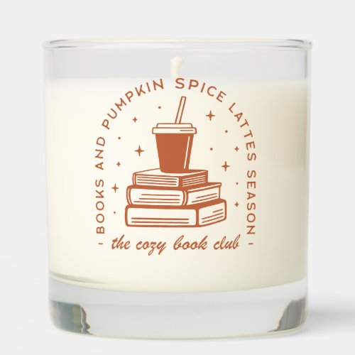 Books  Pumpkin Spice Season Scented Candle