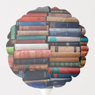 Books Read Love Old Books Balloon