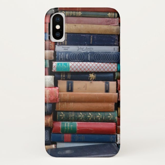 Books Read Love Old Books Case-Mate iPhone Case (Back)