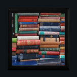 Books Read Love Old Books Gift Box<br><div class="desc">This is a perfect gift for the book lover in your life.  It they love to read or to write this is a beautiful,  colorful,  stack of old books.  Ready to get lost in an old book.</div>