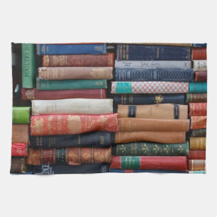 Books Read Love Old Books Kitchen Towel