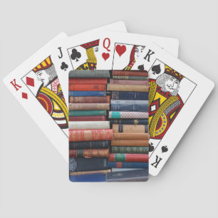 Books Read Love Old Books Poker Cards