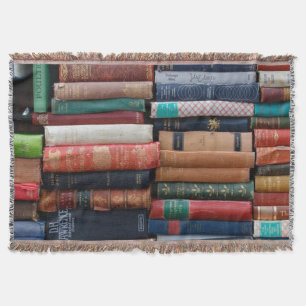 Books Read Love Old Books Throw Blanket