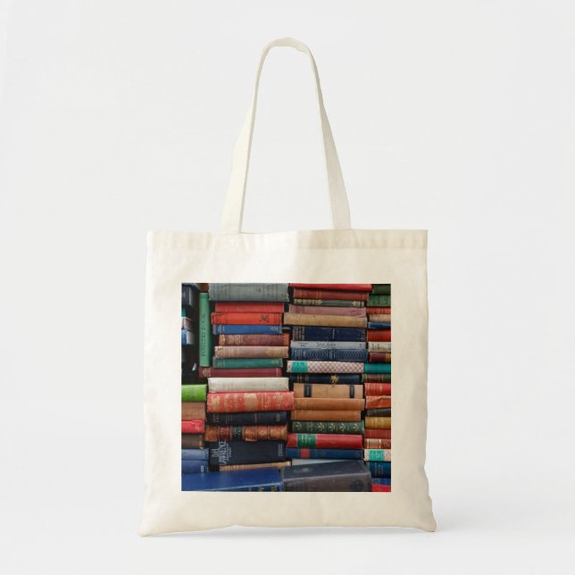 Books Read Love Old Books Tote Bag (Front)