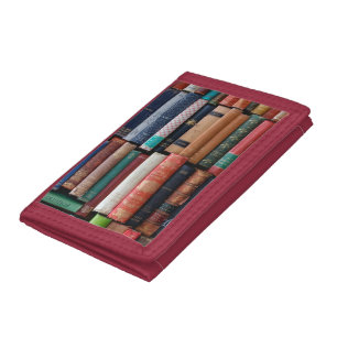 Books Read Love Old Books Tri-fold Wallet
