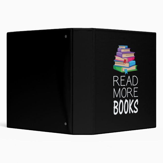 Books - Read More Books 3 Ring Binder (Background)